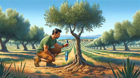 olive tree soil moisture meter